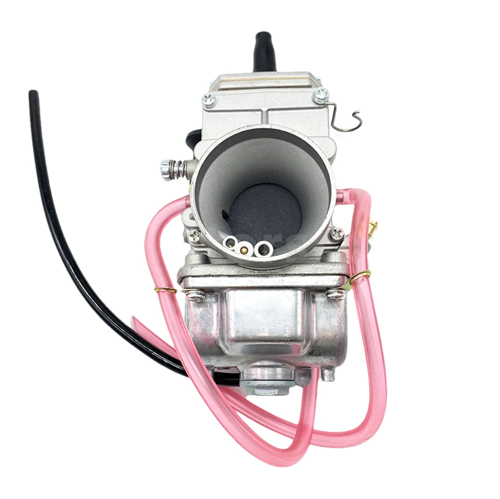 TM34 34 MM Vergaser für Honda XR250, passend für Yamaha, Suzuki, KTM, Kawasaki TMX34 34MM Flachschieber-Glattbore-Vergaser TM34-2 42-6100 – Detail 2