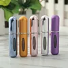 1Pcs 5ml Refillable Metal Perfume Bottle with Spray Fragrance Pump Portable Travel Cosmetic Container Mini Spray Atomizer Bottle 1