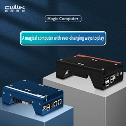 CWWK Magic Computer N200/I3-N305 Small host pcie x8 slot 4NVME DIY players' new favorite 3D printing