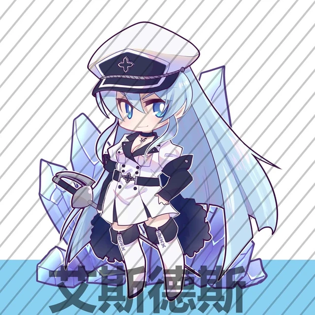 Esdeath Akame Ga Kill Sticker - Esdeath Akame Ga Kill - Discover