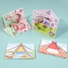 Sanrio Sticky Note Birthday and Christmas Greeting Cards Cute Message Cards Kawaii Cute Greeting Card Envelope With Sticker Set 1