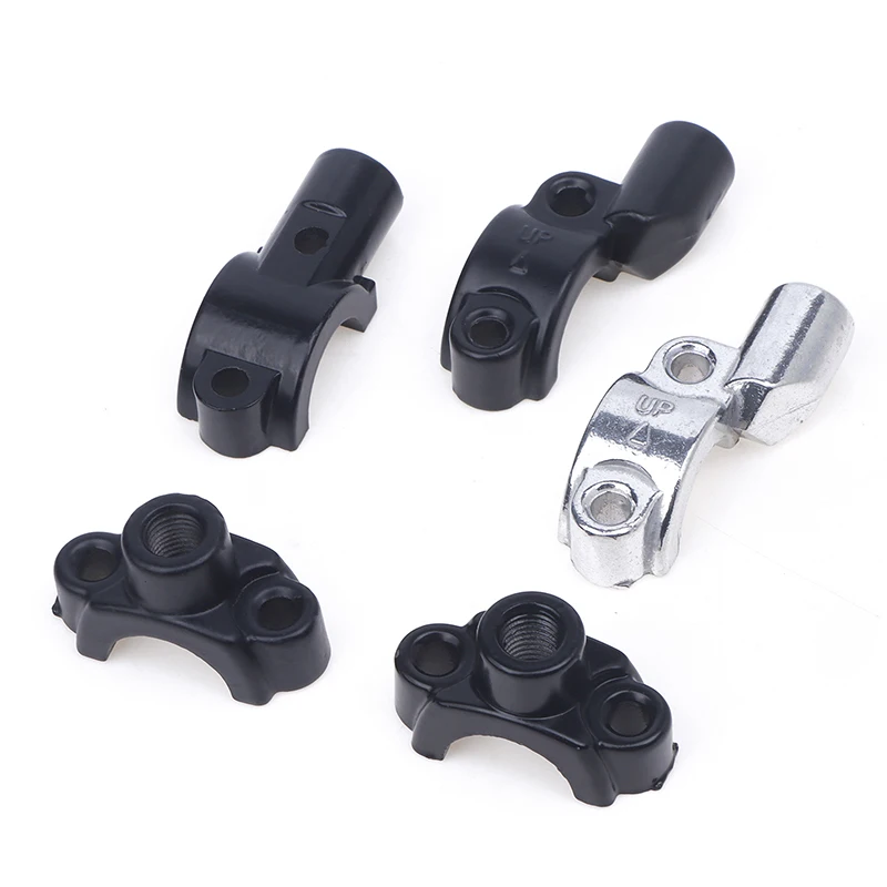 Motorcycle Mirror Motorcycle Mirrors Motorcycle Mirror Mount Motorcycle Mirror Bracket 22mm Handlebar 10mm Thread Motorcycle Master Cylinder Brake Lever Mirror Mount Clamp Rear View Mirror Holder Adapter.
