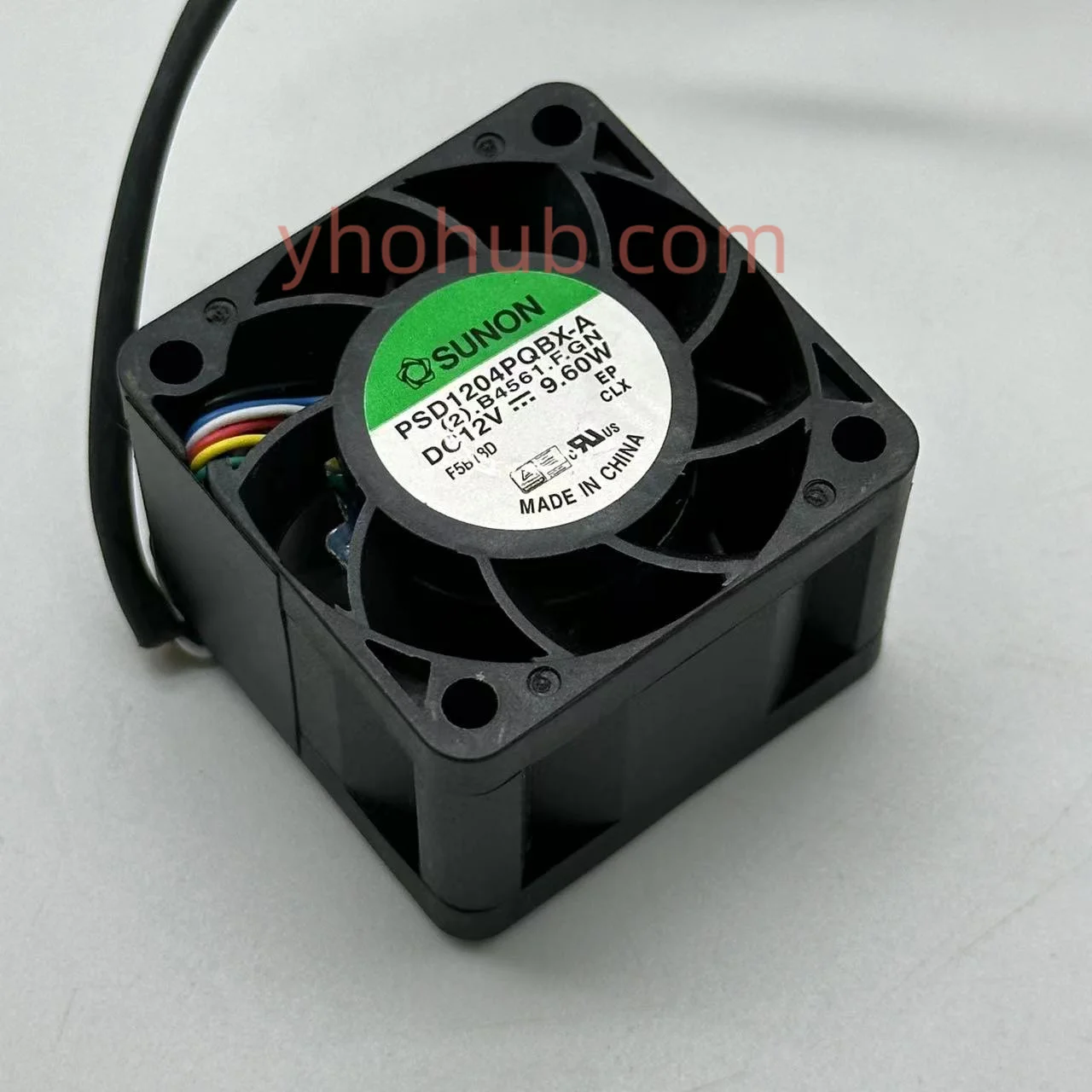 

SUNON PSD1204PQBX-A (2). B4561.f. GN DC 12 В 9,6 Вт 6-проводной Вентилятор охлаждения сервера 40x40x28 мм
