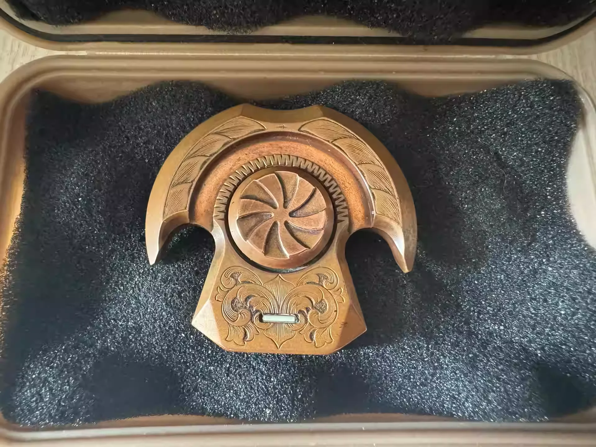 

Py Kunlun Fingertip Gyroscope, Purple Copper EDC