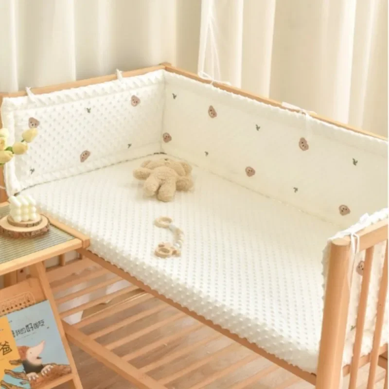 Cartoon Soft Infant Bedding Bumpers Newborn Cot Bed Around Protector 1pcs Baby Crib Bumper Anti-Collision Baby Bedding