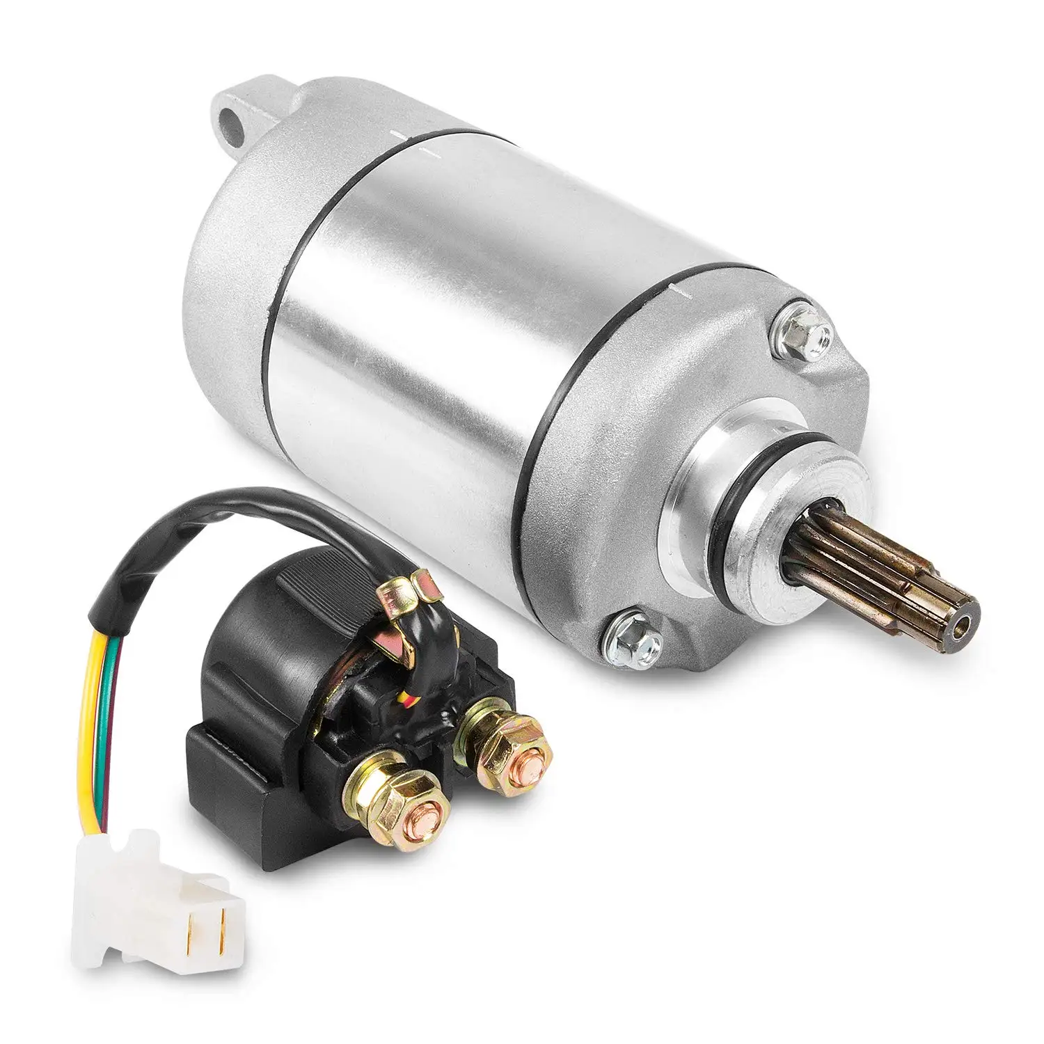 Relè Solenoide Muslimah Motorino Di Avviamento Compatibile Con Honda Fourtrax 250 300 Trx300 Trx300Fw 250Es Big Red Muslimex