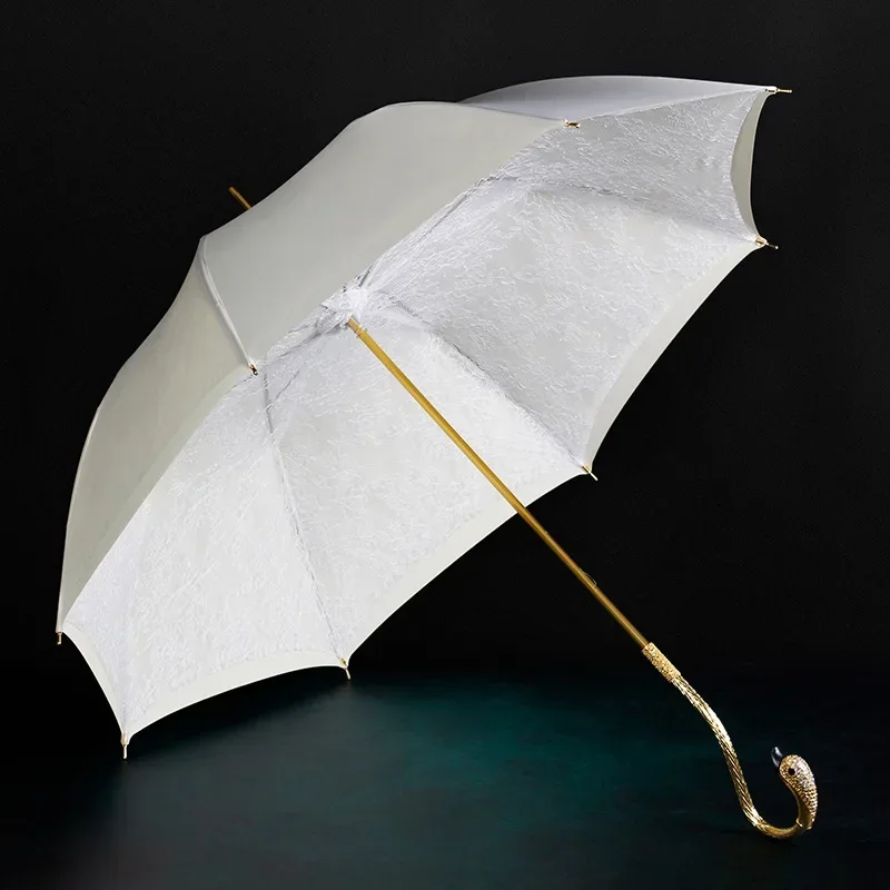 

Umbrella Practical Protection Women Travel Beach Business Gift New Decoration Light Luxury Large Windproof Sunscreen Sunshade