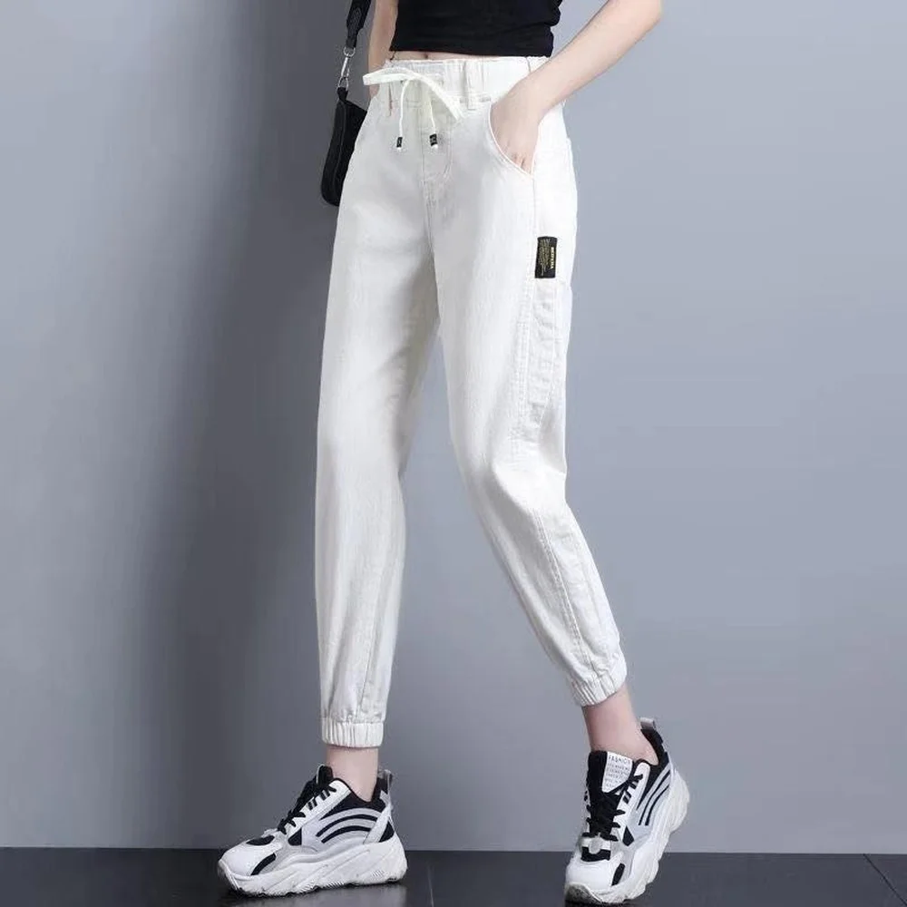 Harem Pants women Vintage High Waist Jeans Women Boyfriends Women Jeans ankle length Mom Jeans Denim Pants Vaqueros jeans Mujer