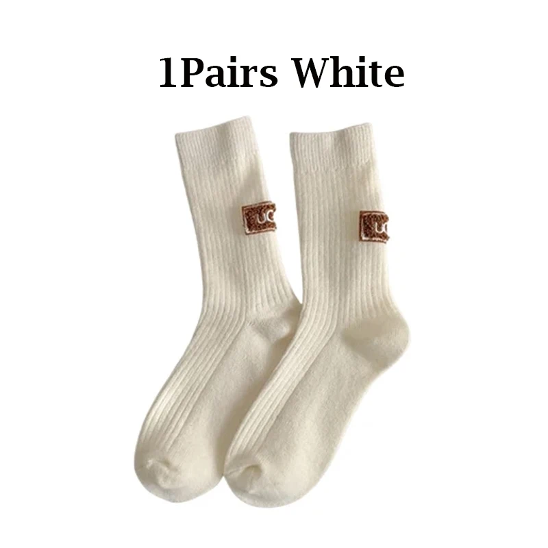 1/2/3/4/5 أزواج الخريف الشتاء الدافئة جوارب مبطنة...