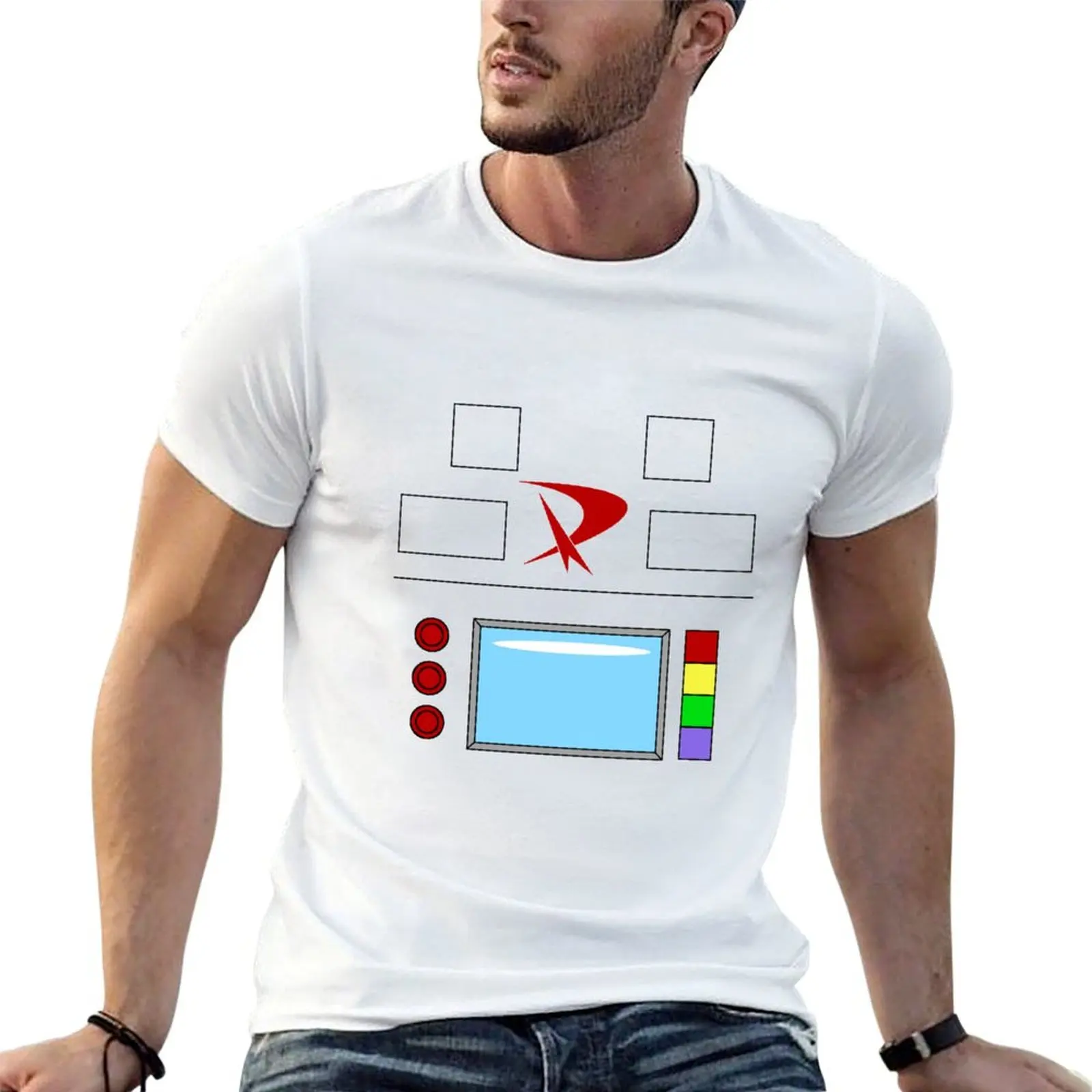 

gizmo duck armor cosplay T-shirt quick drying graphics cute clothes men t shirt