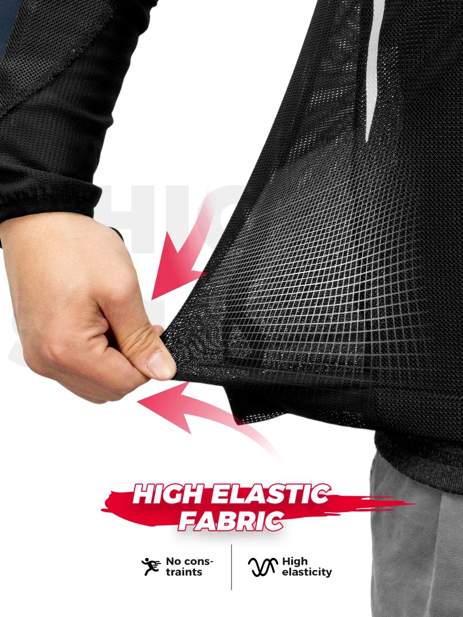 Motorcycle Armor Riding Summer Jacket Men Women with 7Pcs CE Protective Gear Set Breathable Soft Mesh Body Protector Equipment motorcycle jacket motorcycle armor motorcycle clothing