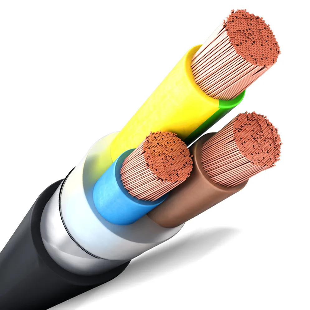6/10(12)KV 95mm2 120mm2 150mm2 XLPE 절연 PVC 외장 단일 코어 전원 케이블 내화성, IEC60332 충족