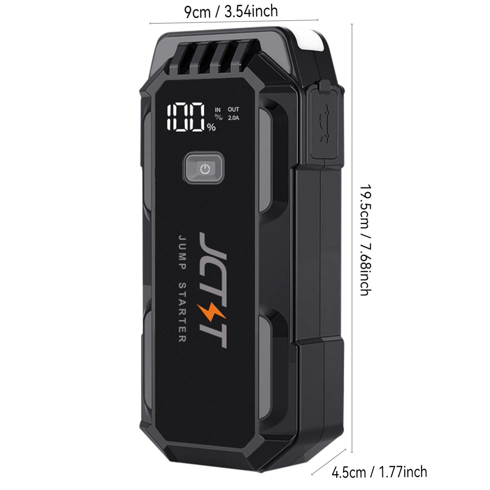 Car Jump Starter Power 12V Portable Battery Charger Automatic Emergency Booster Start Equipment