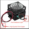 DC12V Plasma Generator High Density Plasma ionizer Remove Smoke Dust Air Purifiers Negative Ion Anion Generator Ionizer Durable 2