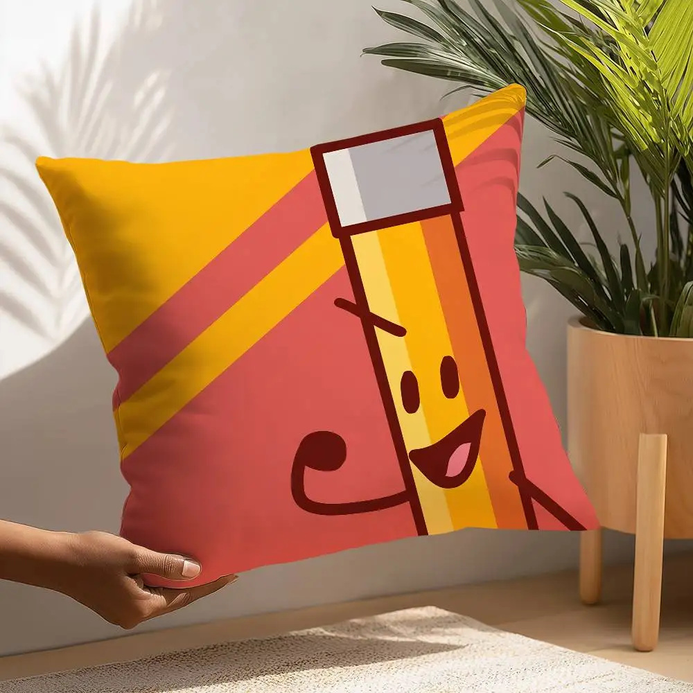 Battle Dream Island Plush Pillowcase - Soft Double-Sided Print Cushion Cover