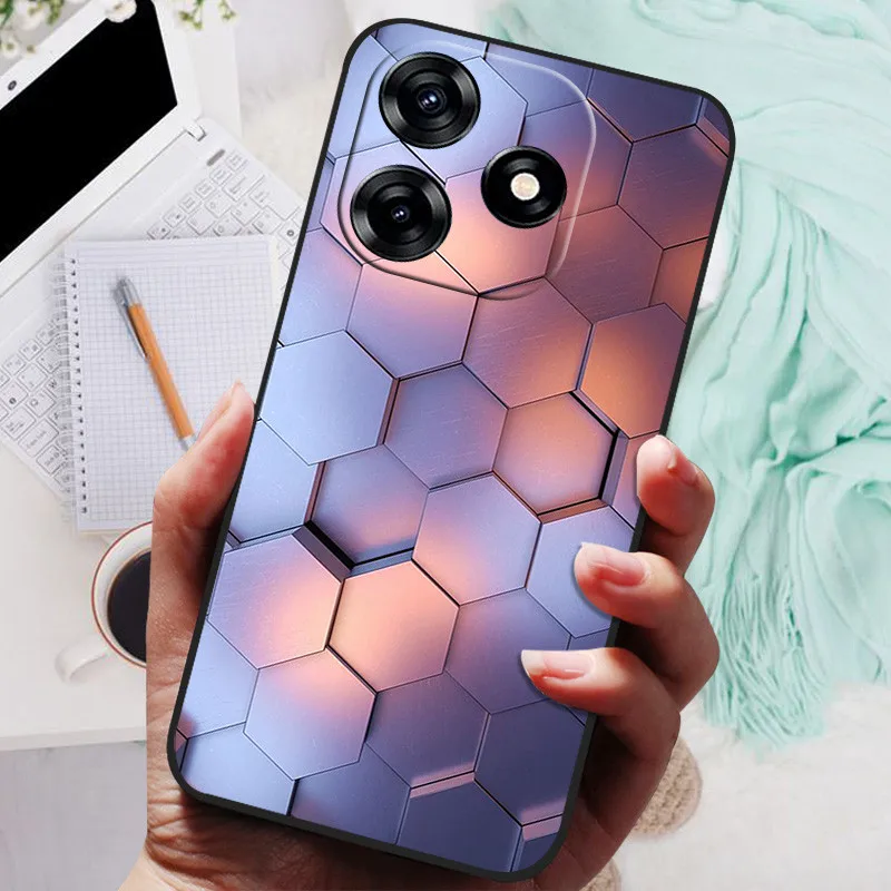 Black Silicone Soft Lion Cat Design Protective Bumper Case