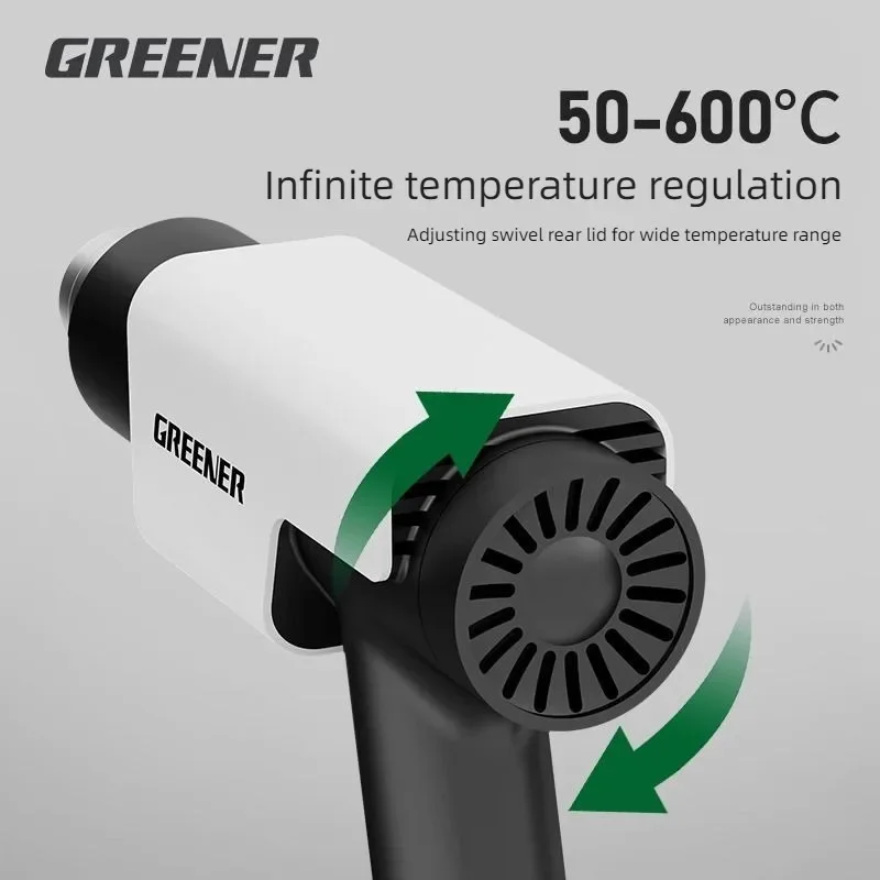 Industrial Hair dryer Heat Gun 2000W Hot Air Gun Air dryer for soldering Thermal blower Soldering station Shrink wrapping Tools 4
