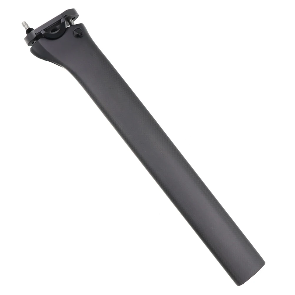 

340MM Carbon Fiber BikeSeat Post Reduce road vibrations and enhance your bike's performance with this seatpost