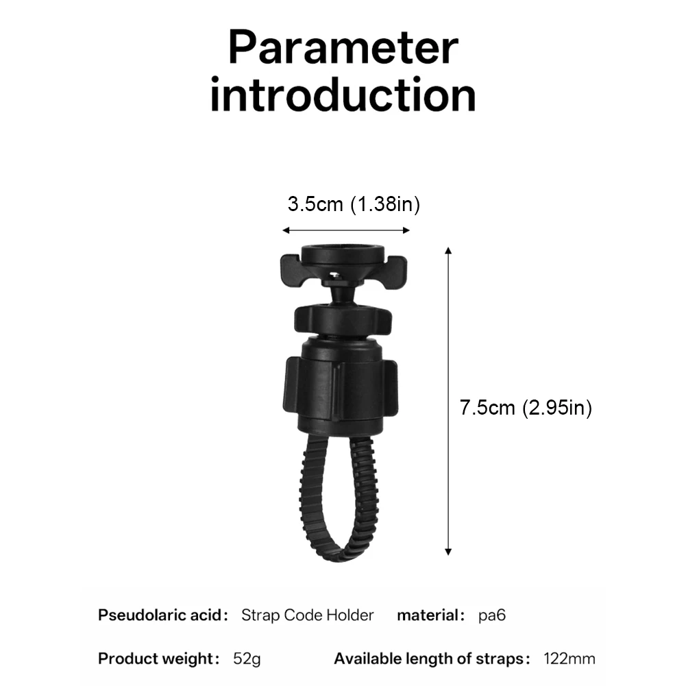 Bike Handlebar Computer Holder 360° Rotation Bicycle Computer Mount Bicycle Headlight Base Computer Bracket for Garmin