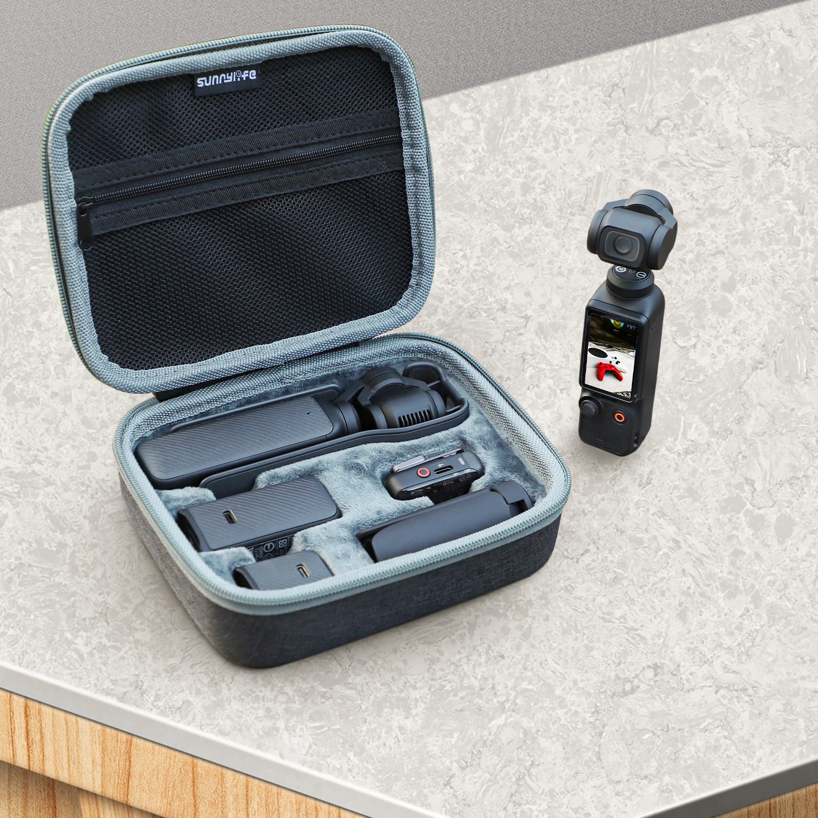 Mini Borsa Da Trasporto Per Dji Pocket 3 Creator Combo Custodia Portatile Scatola Di Protezione Da Viaggio Accessorio Cardanico Portatile