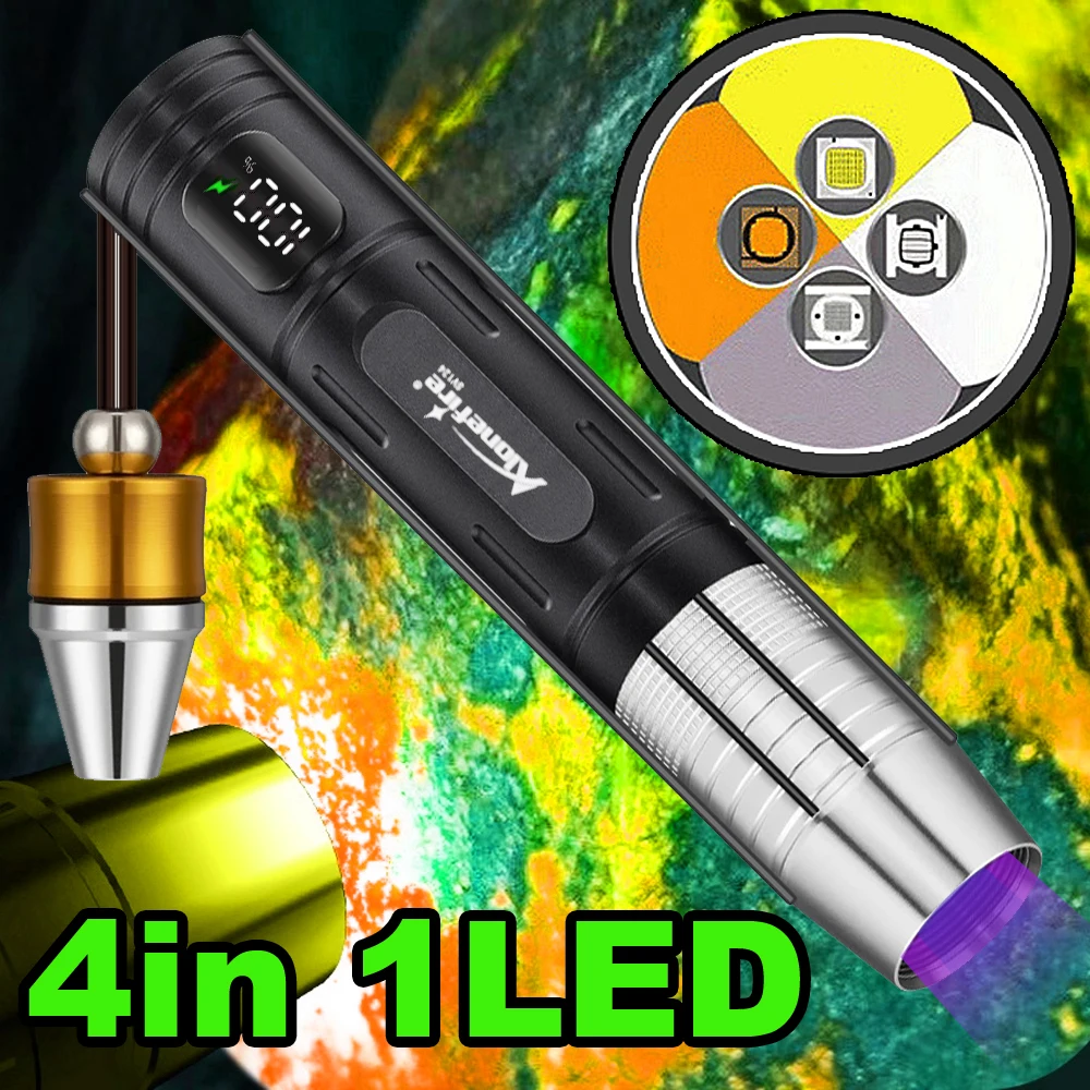 Four Lights On, Jade Flashlight, Strong Light Recognition, Jewelry, Jade, Reading, Playing, Beeswax, Ultraviolet Paper Money Det_voghion.com