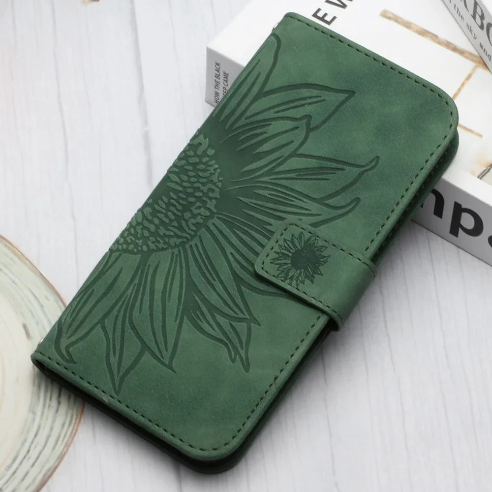 thumbnail image 1 of POCO C65 M6 Pro Wallet Flip Case for Xiaomi Redmi 13C 12C 10C A3 Note 13 12 Pro 4G 12S Xiomi Mi 14 Cases Sunflower Leather Cover, 1 of 5