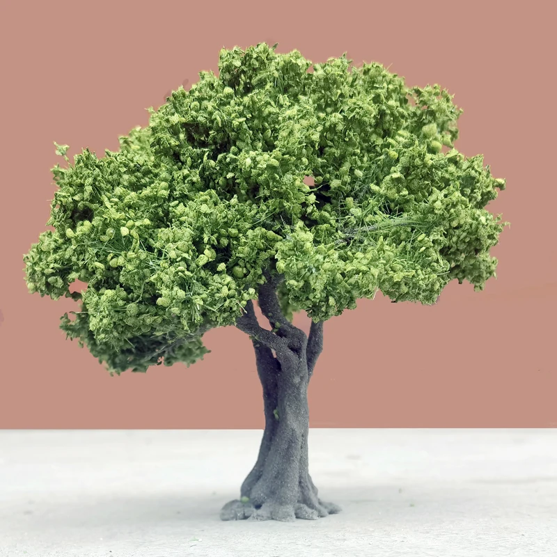 Diorama Models - 10 árboles De 12 Cm, Diseño De Paisaje Arquitectónico, Escala 1:75-100