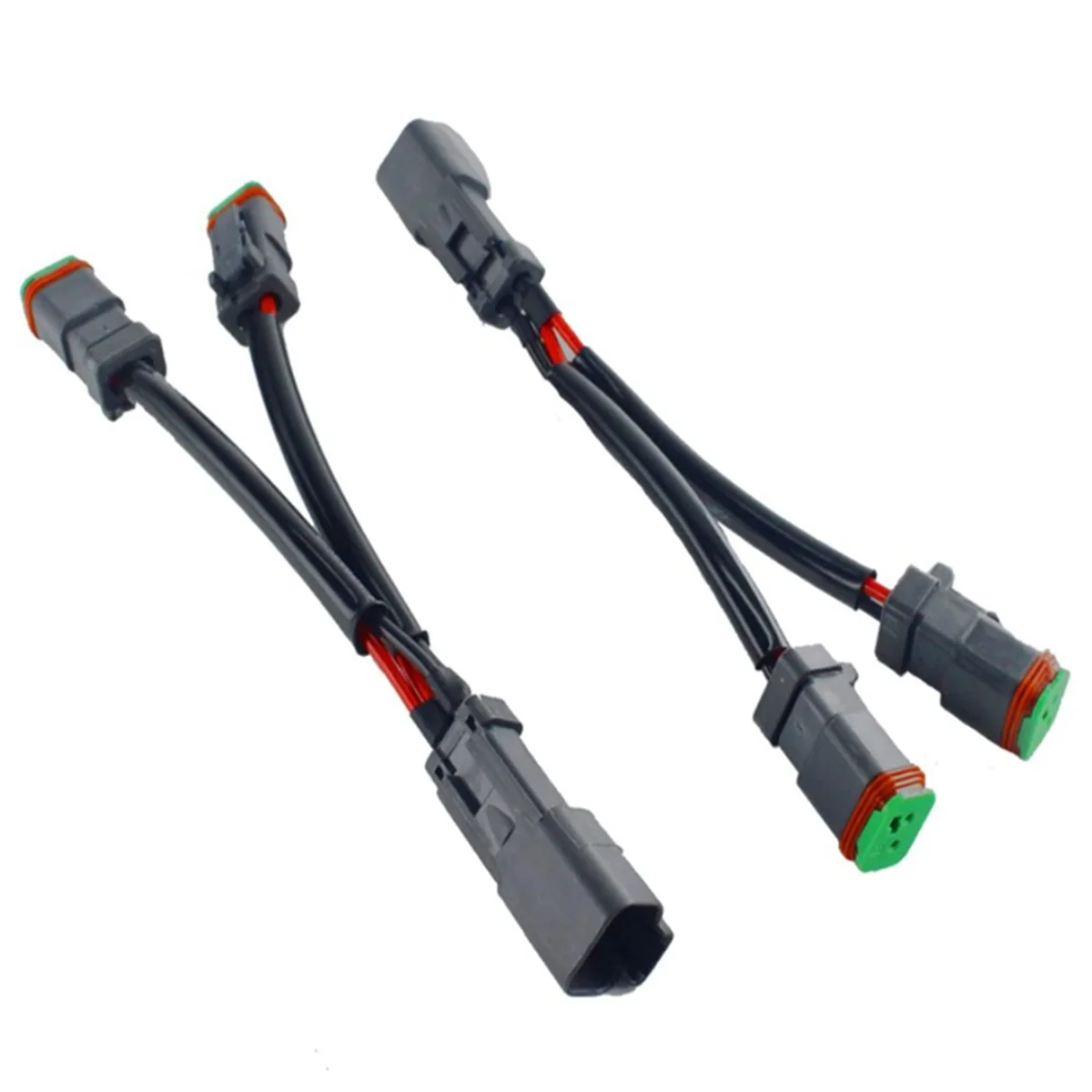 Cavi Di Tipo Y Adattatore Per Presa Deutsch Dt Dtp A 2 Pin Per Cablaggio Per Connettori Retrofit Con Luce Di Lavoro A Pod A Led