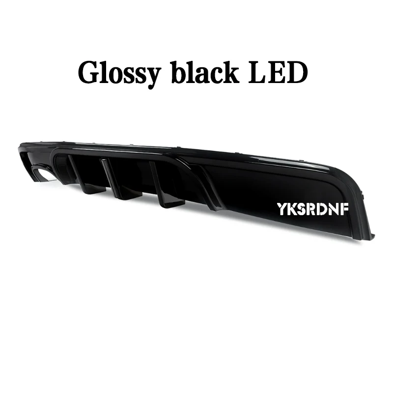 For Bmw E82 E88 M Performance Style Rear Diffuser Rear Bumper Lip Splitter 1 Series 120d 125d 130i 135i M-TECH 2007-2014 Tuning