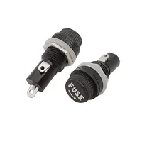 5x20 MM Automobile Fuse Holder Socket Insurance Tube Socket 10A 250V AC 15A 125V AC 6