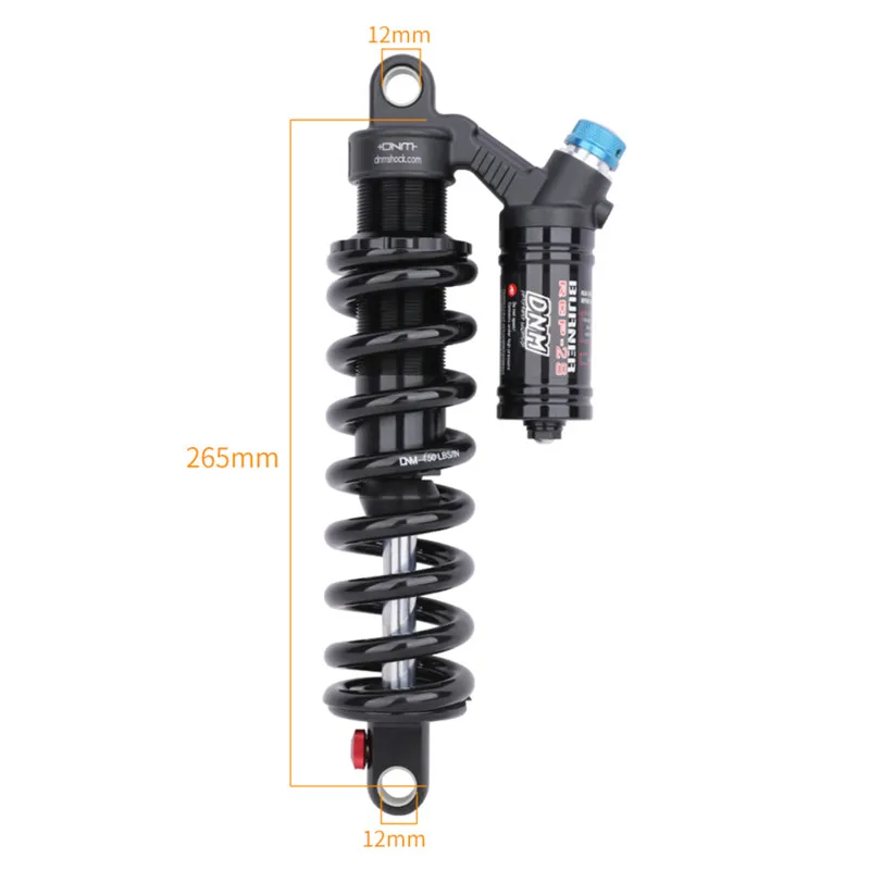 DNM BURNER-RCP2S Mountain Downhill Bike Rear Shock 220mm 550 lbs New M(未使用品) Dnm Burner Rcp2S Mountain Bike bicycle mtb Downhill DH Rear Shock