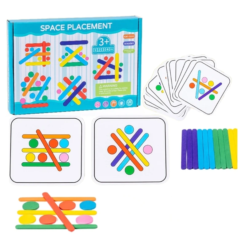 

Rainbow Puzzle for Child Colorful Space Matching Toy Sorting Game Board Toy Kids Developmental Activity Toy