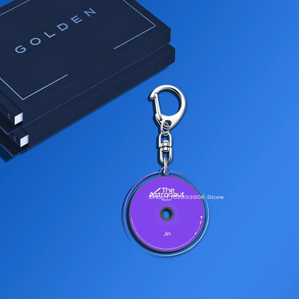グク GOLDEN カプセルトイ スマートミュージックカード付きキーホルダー 35599-699-