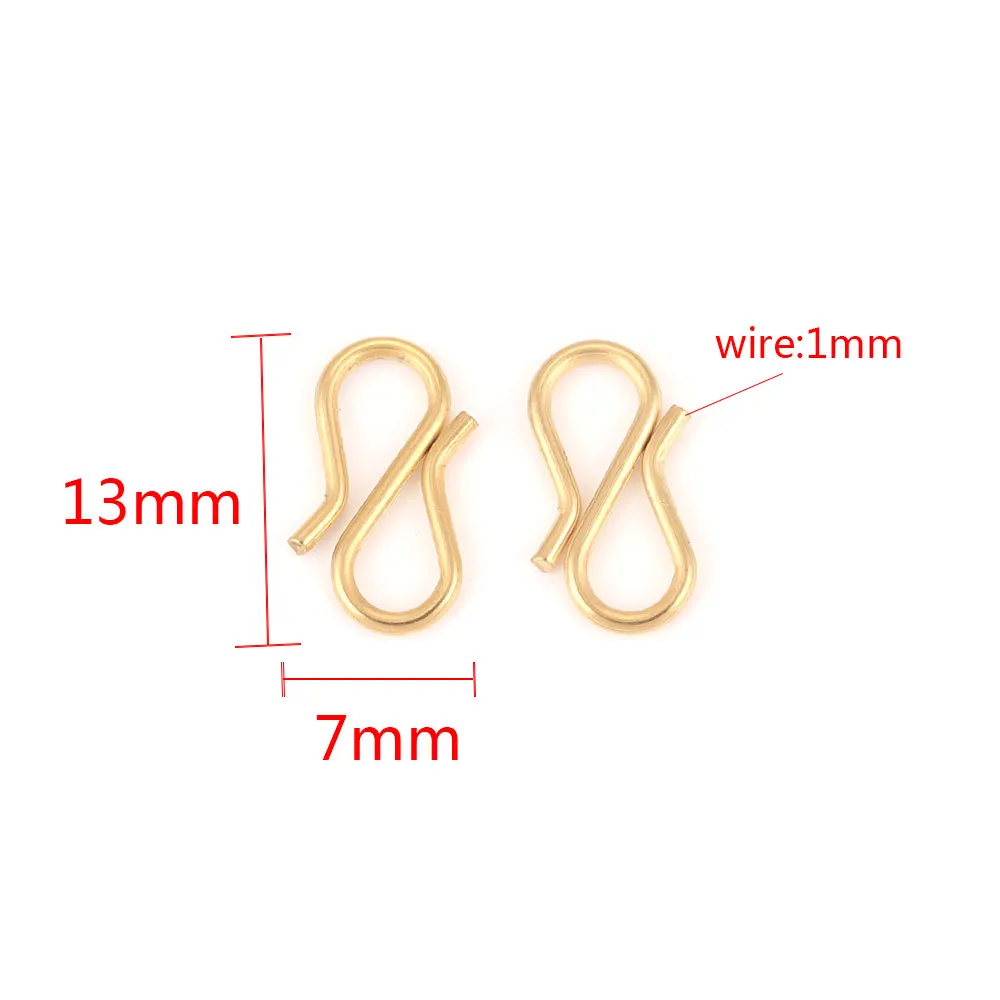 20 stücke Edelstahl s Verschlüsse für Armbänder Halskette Schmuck Stecker Hummer Verschluss DIY Schmuck machen Suche Lieferungen – Detail 3