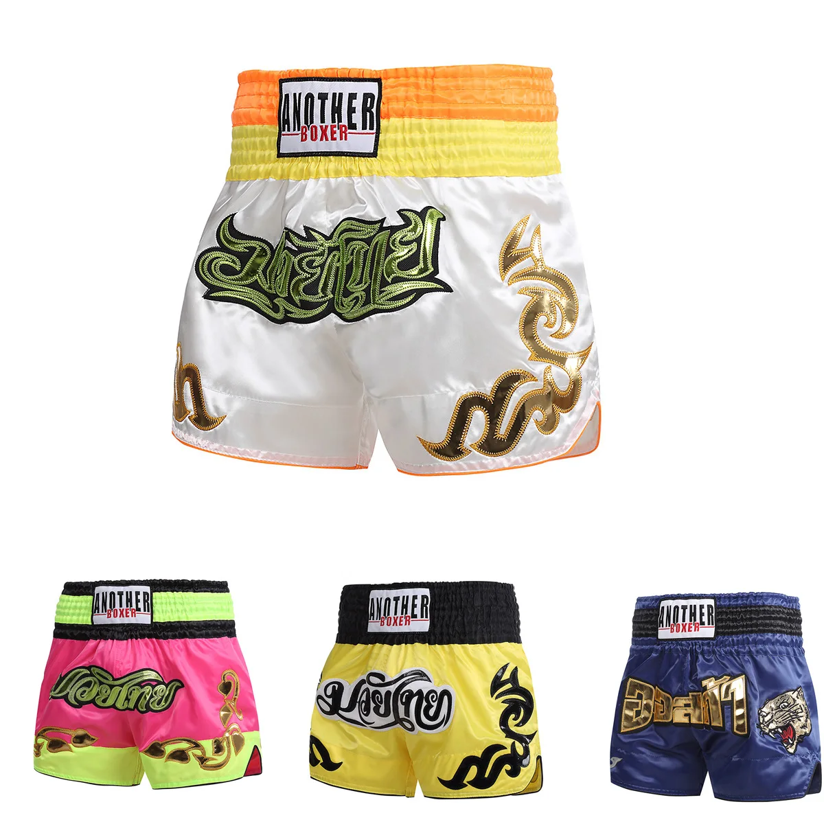 Шорты Muay Thai для взрослых и детей классные боксерские штаны устойчивые к разрыву с