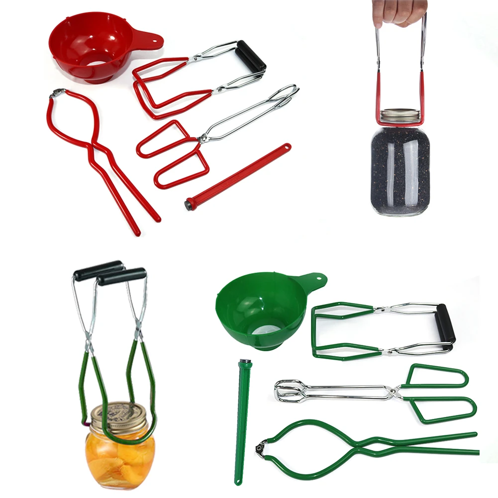 Canning Jar Lifting Tool Kit Lifting Canning Jar Tongs With Other Tools