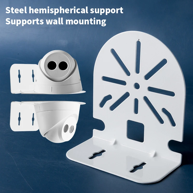 Right Angle Household Ceiling Hanging Hemispherical Camera Holder Wall Mount Intelligent Monitoring Base Bracket Screws