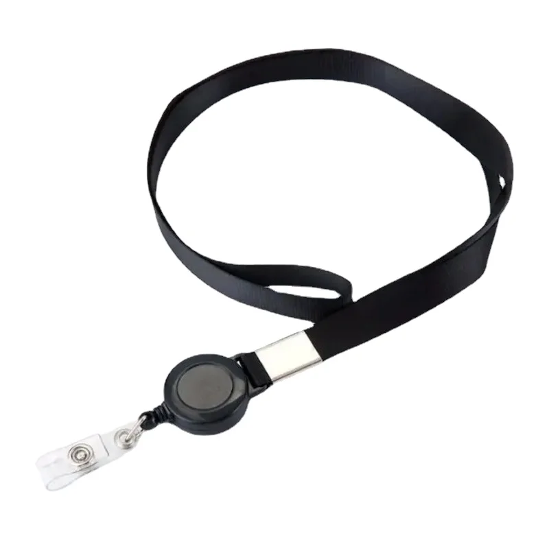 Adjustable Retractable Lanyard for ID Badges and Work Pass Cards