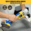 Cordless Electric Nibbler Compatible with Dewalt 18V 20V Battery Cutting Tool for Cutting Stainless Steel,Aluminium,Plastic 4