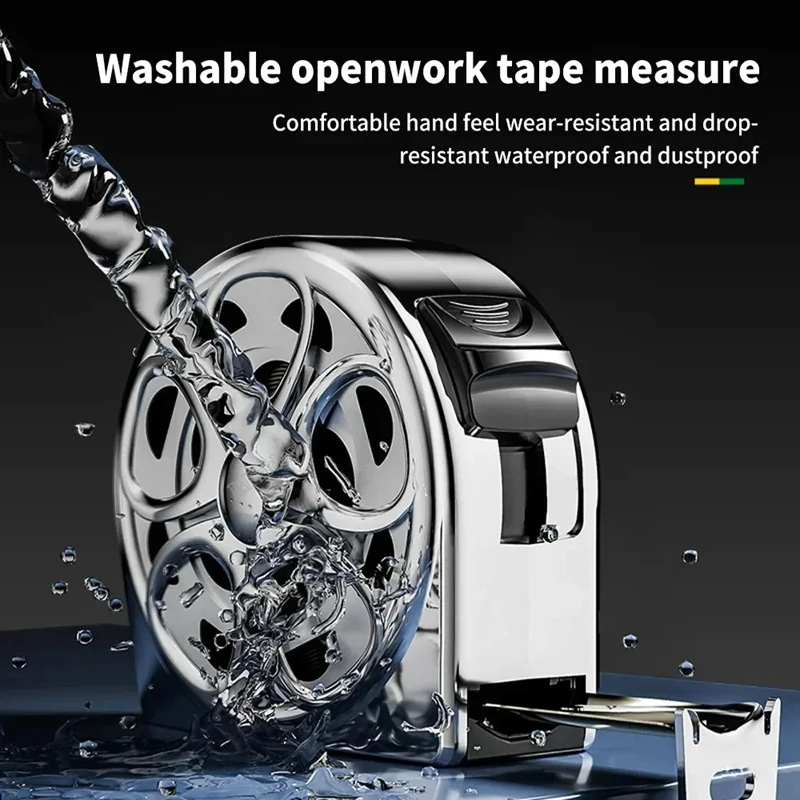 Tape Measure Xiaomi 5M Stainless Steel Portable Anti-corrosion Retractable Metric Ruler Woodworking MeasuringTool