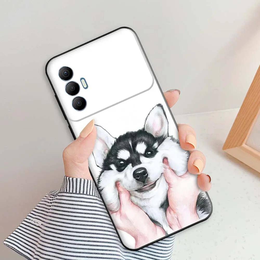 Tecno Spark 8P Soft Silicone Protective Phone Case – Durable Bumper Cover Coque