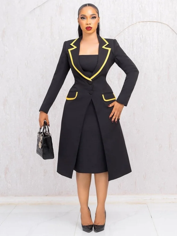 Wmstar Two Piece Set Women Wholesale Elegant Commuting Waist Cinching Lapel Stretch Vest Summer Outfit Fancy Club Outfit