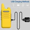 Baofeng BF-T20 5W Walkie Talkie 2PCS Mini USB Charge 1500mAh Portable Two Way Radio Upgrade Of BF-C2 KD-C1 For Hunting Kid’s Toy 3