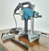 Woodworking Portable Ancient Building Pavilion Drilling Machine Drilling Machine Square Hole Machine Slotting Chain Saw 4