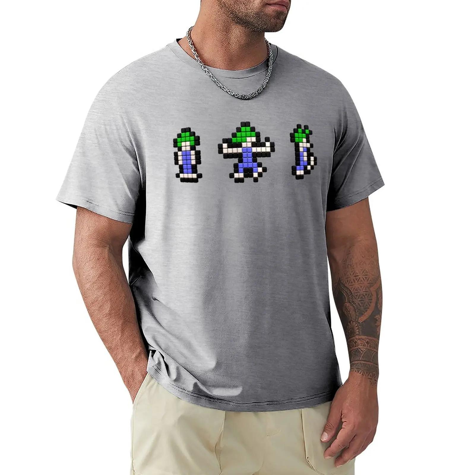 Lemmings 9 T-Shirt Ragazzi Animal Print Magliette Ad Asciugatura Rapida Per Uomo Pack
