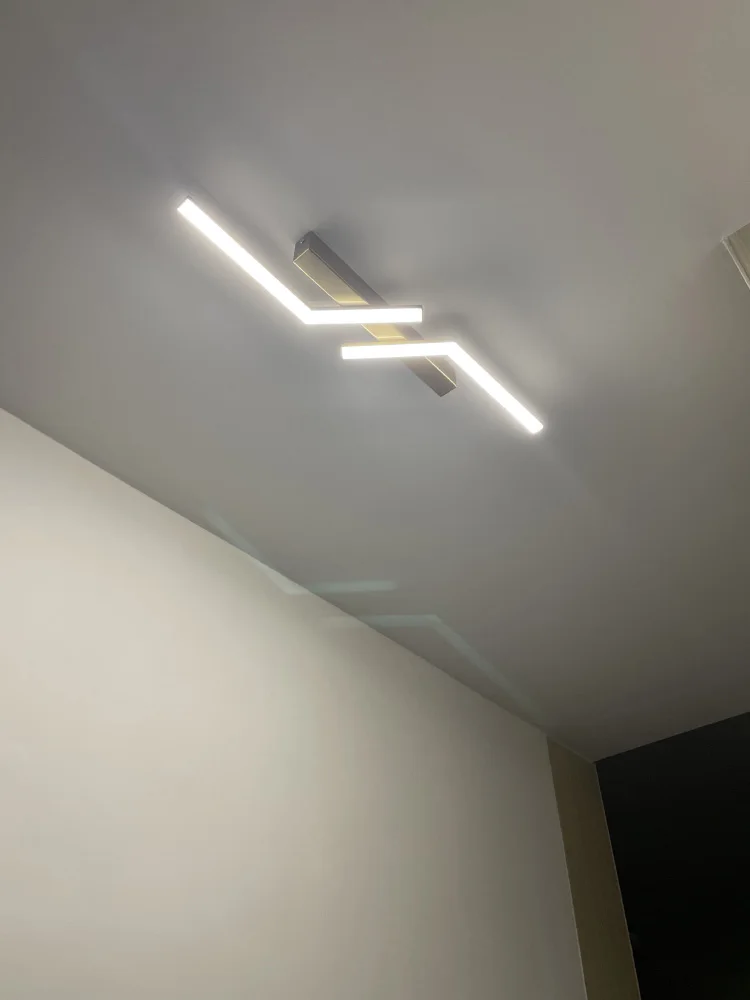 Simple modern balcony lamp corridor lamp aisle light luxury entrance hall long strip cloakroom ceiling
