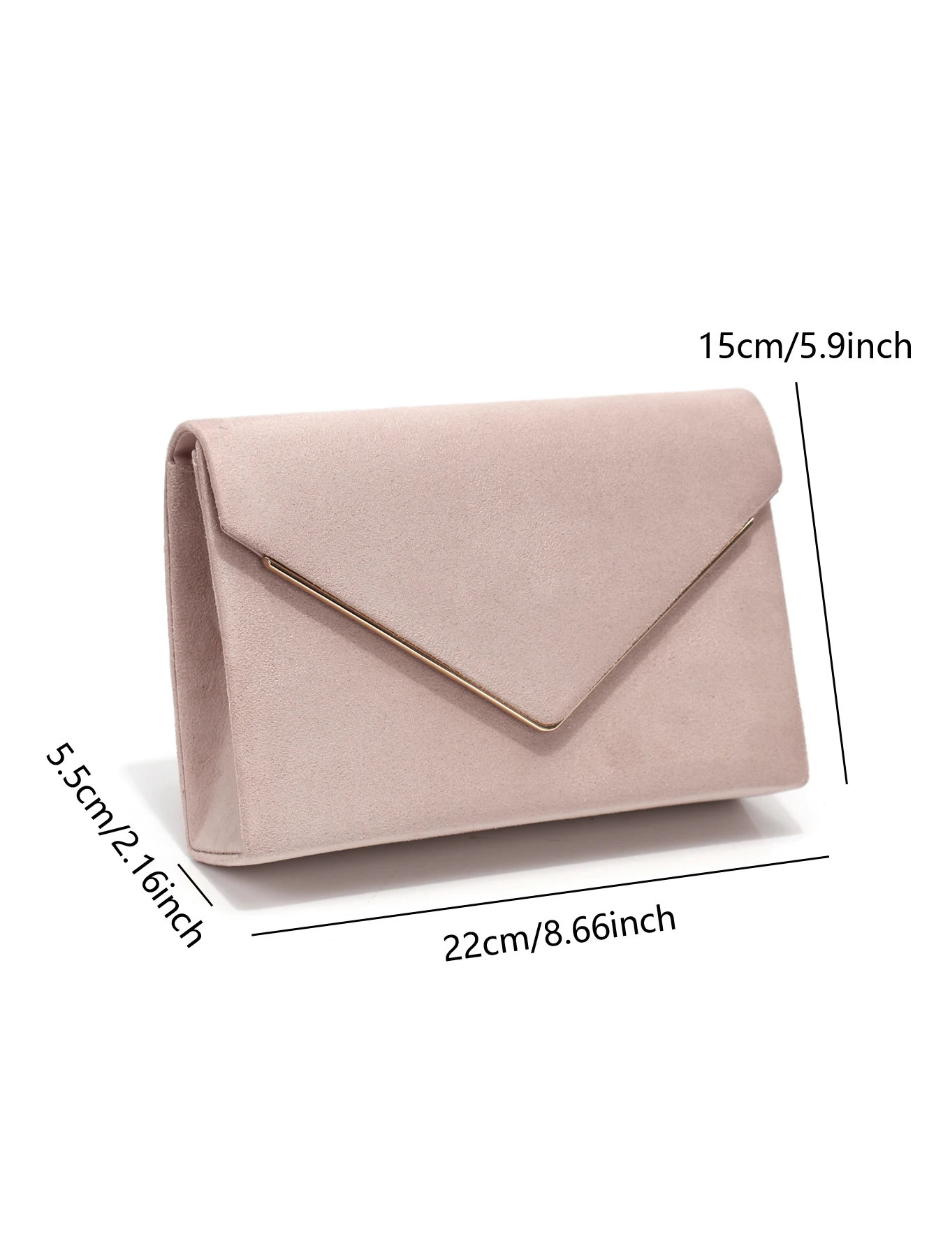 Velvet Evening Clutch Bags with Shoulder Chain for Women