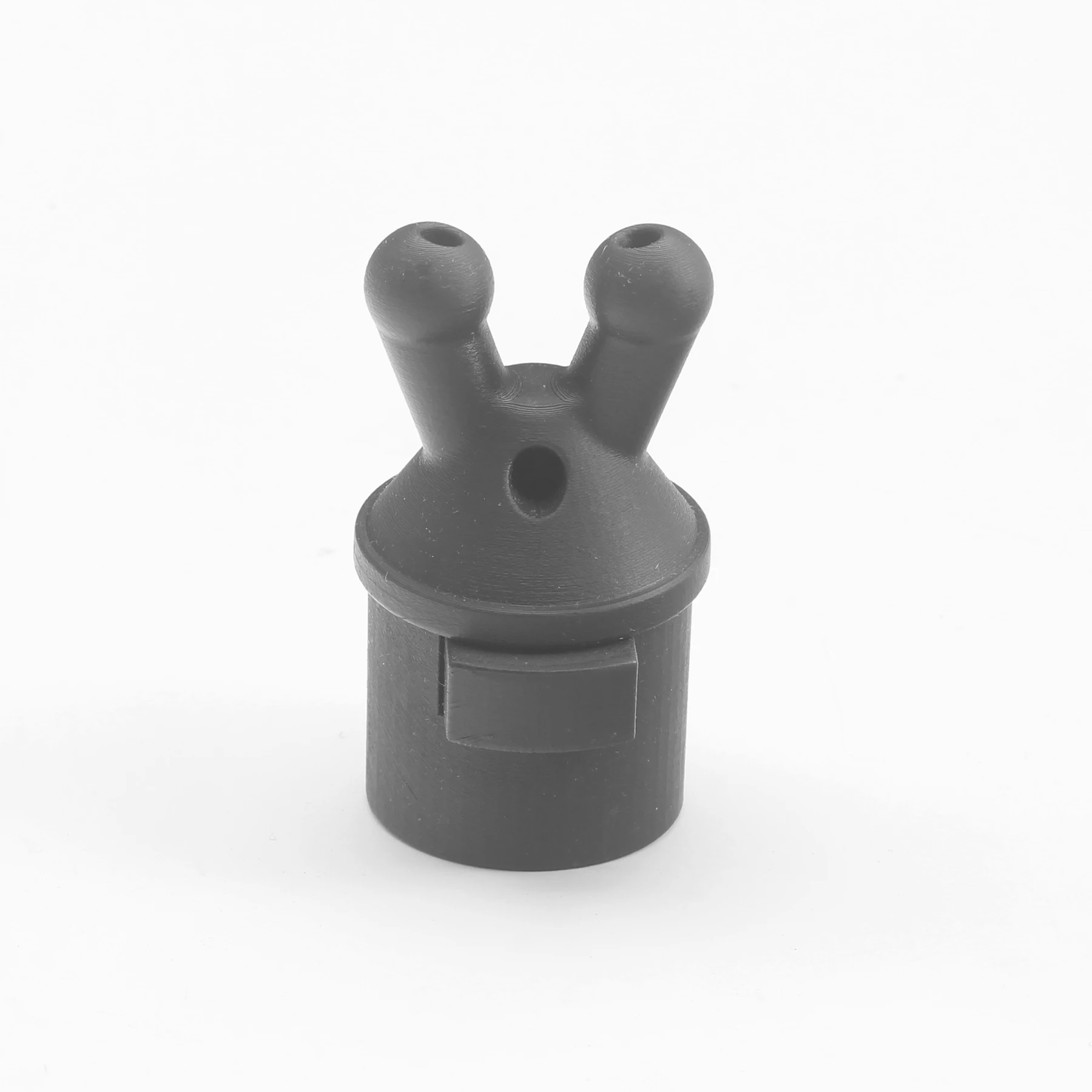 Leakproof Aroma Essential oil Inhaler Cap Black Double and Sole essential oil inhaler cap
