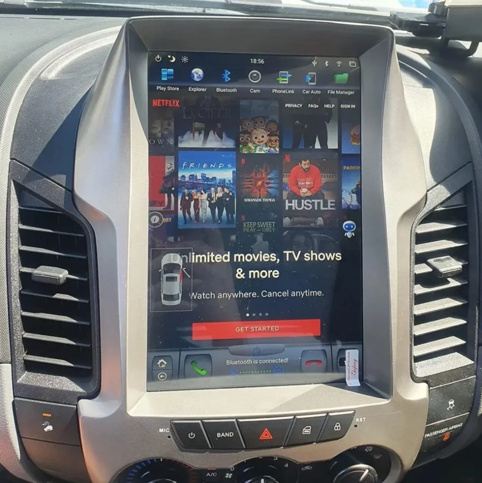 

Android 13 Car Radio For Ford Ranger F250 2011-2016 Automotive Multimedia Tesla Style Carplay Auto Bluetooth 4G GPS Navigation