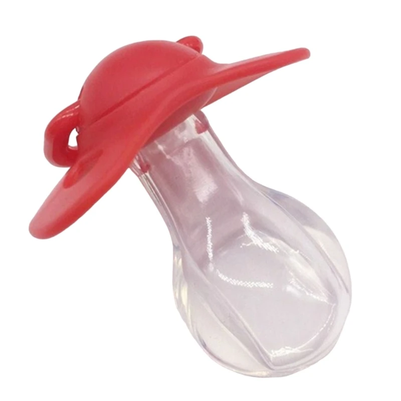 Silicone Pacifier Adult for Stress Relief Chewable Nipple for Anxiety Relaxation